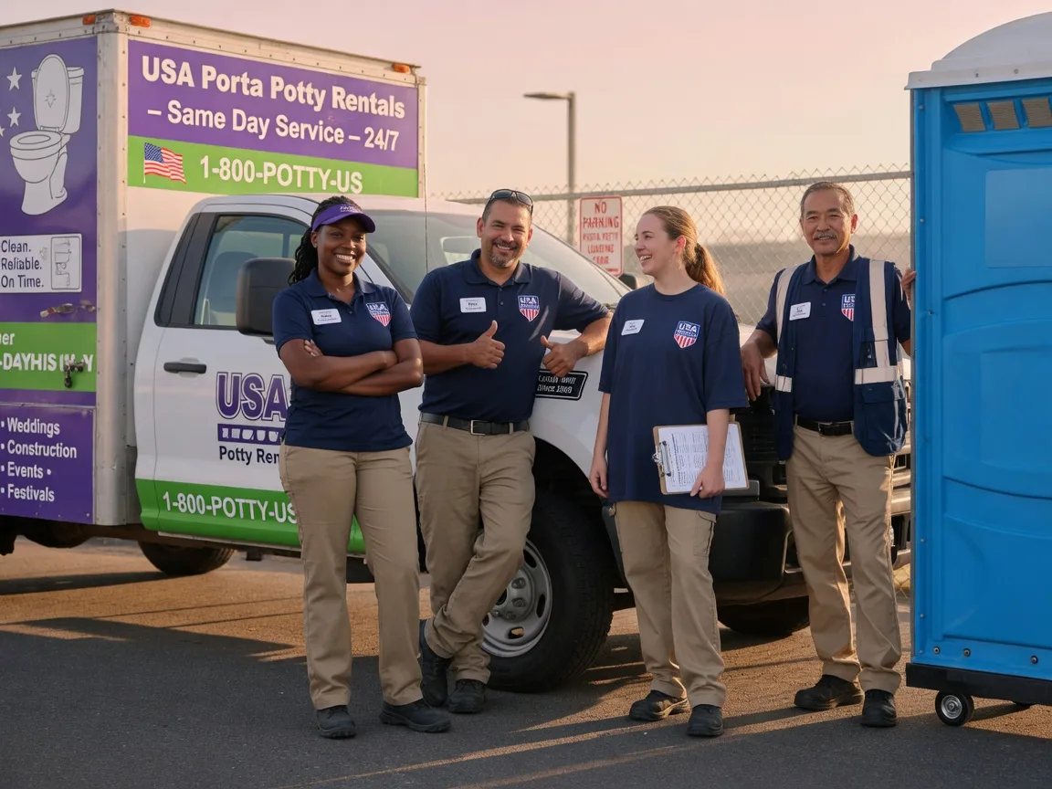 Porta Potty Rental company in Coloma, CA